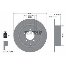Brake Disc TEXTAR 92177303