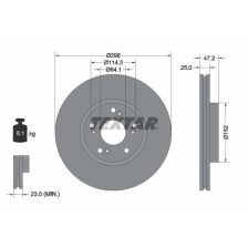 Brake Disc TEXTAR 92195000