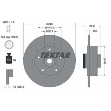 Brake Disc TEXTAR 92196003