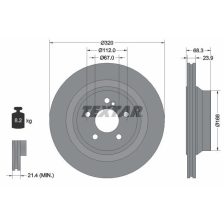 Brake Disc TEXTAR 92233705