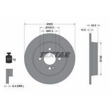 Brake Disc TEXTAR 92242203