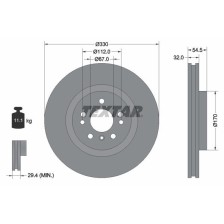 Brake Disc TEXTAR 92260405
