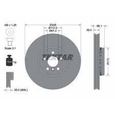 Brake Disc TEXTAR 92288825