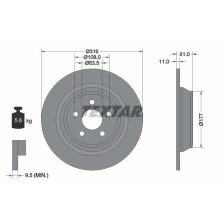 Brake Disc TEXTAR 92291903