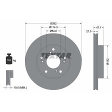 Brake Disc TEXTAR 92294503