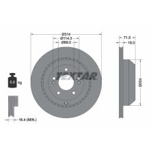 Brake Disc TEXTAR 92300803