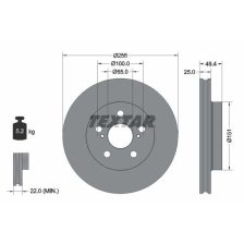 Brake Disc TEXTAR 92301703