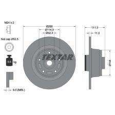 Brake Disc TEXTAR 92309003