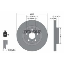 Brake Disc TEXTAR 92323905