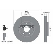 Brake Disc TEXTAR 92326203