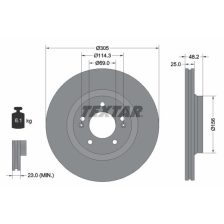 Brake Disc TEXTAR 92333203