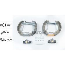 Brake Shoe Set TEXTAR 84018301