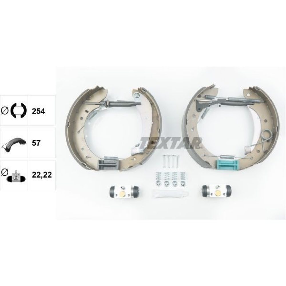 Brake Shoe Set TEXTAR 84049601
