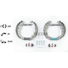 Brake Shoe Set TEXTAR 84067201