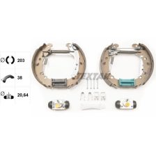 Brake Shoe Set TEXTAR 84075000