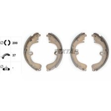 Brake Shoe Set TEXTAR 91032500