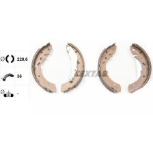 Brake Shoe Set TEXTAR 91053400