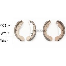 Brake Shoe Set TEXTAR 91058200