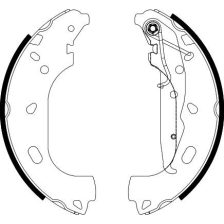 Brake Shoe Set TEXTAR 91060101