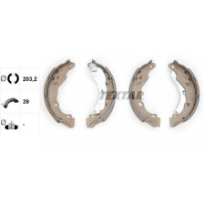 Brake Shoe Set TEXTAR 91077200
