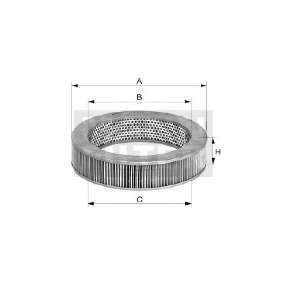 Air filter MANN-FILTER C 3042