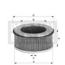 Salona filtrs MANN-FILTER CU 33 128