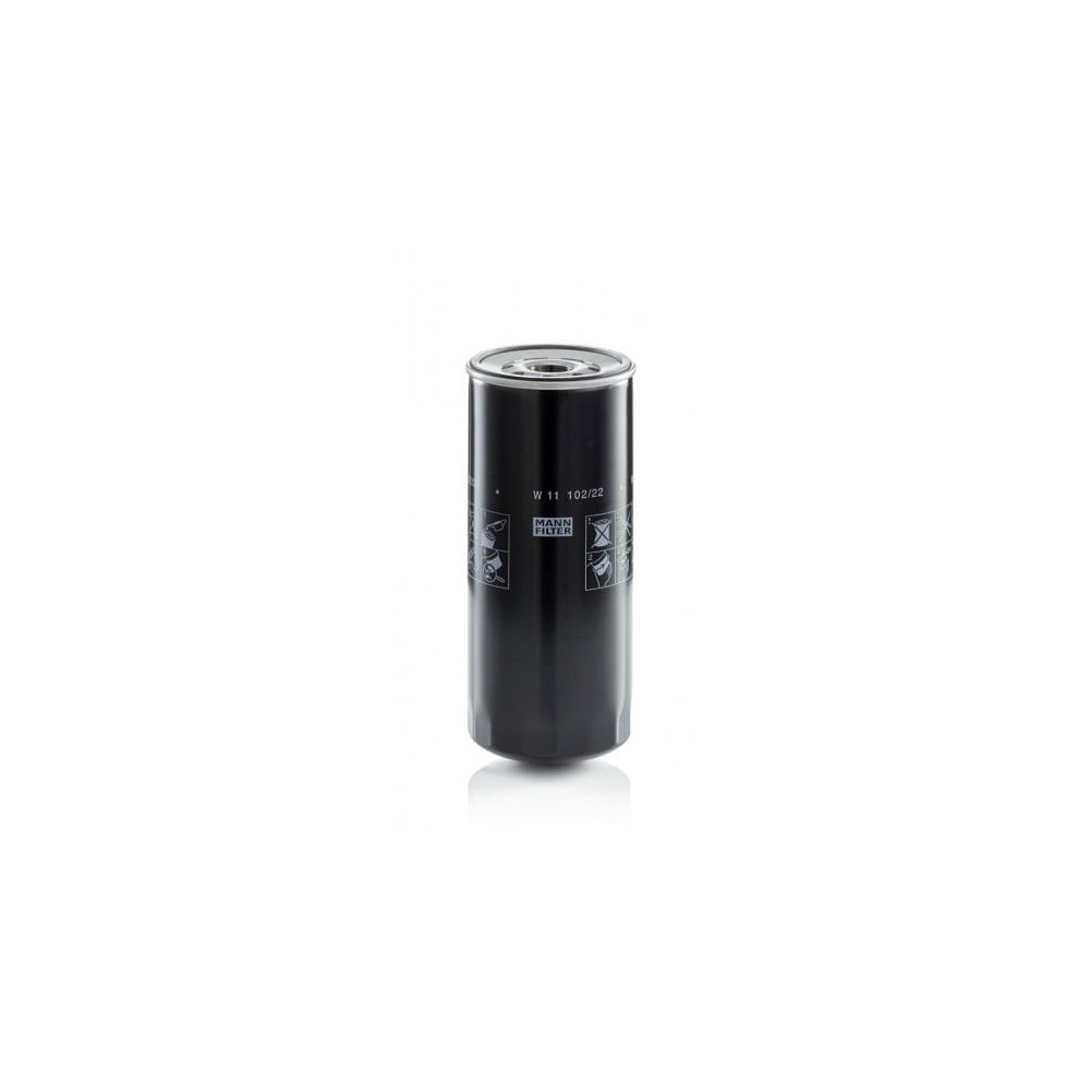 Eļļas filtrs MANN-FILTER W 11 102/22