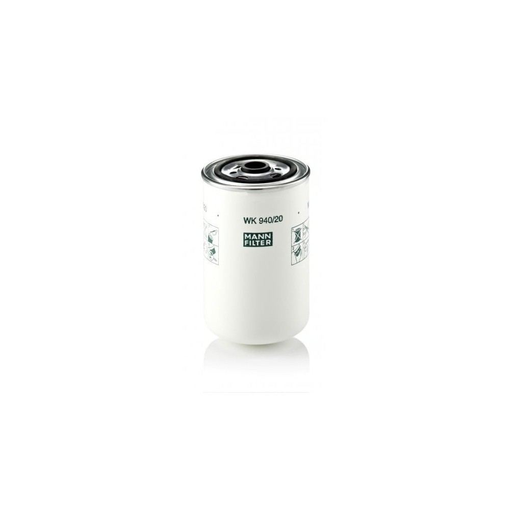 Degvielas filtrs MANN-FILTER WK 940/20