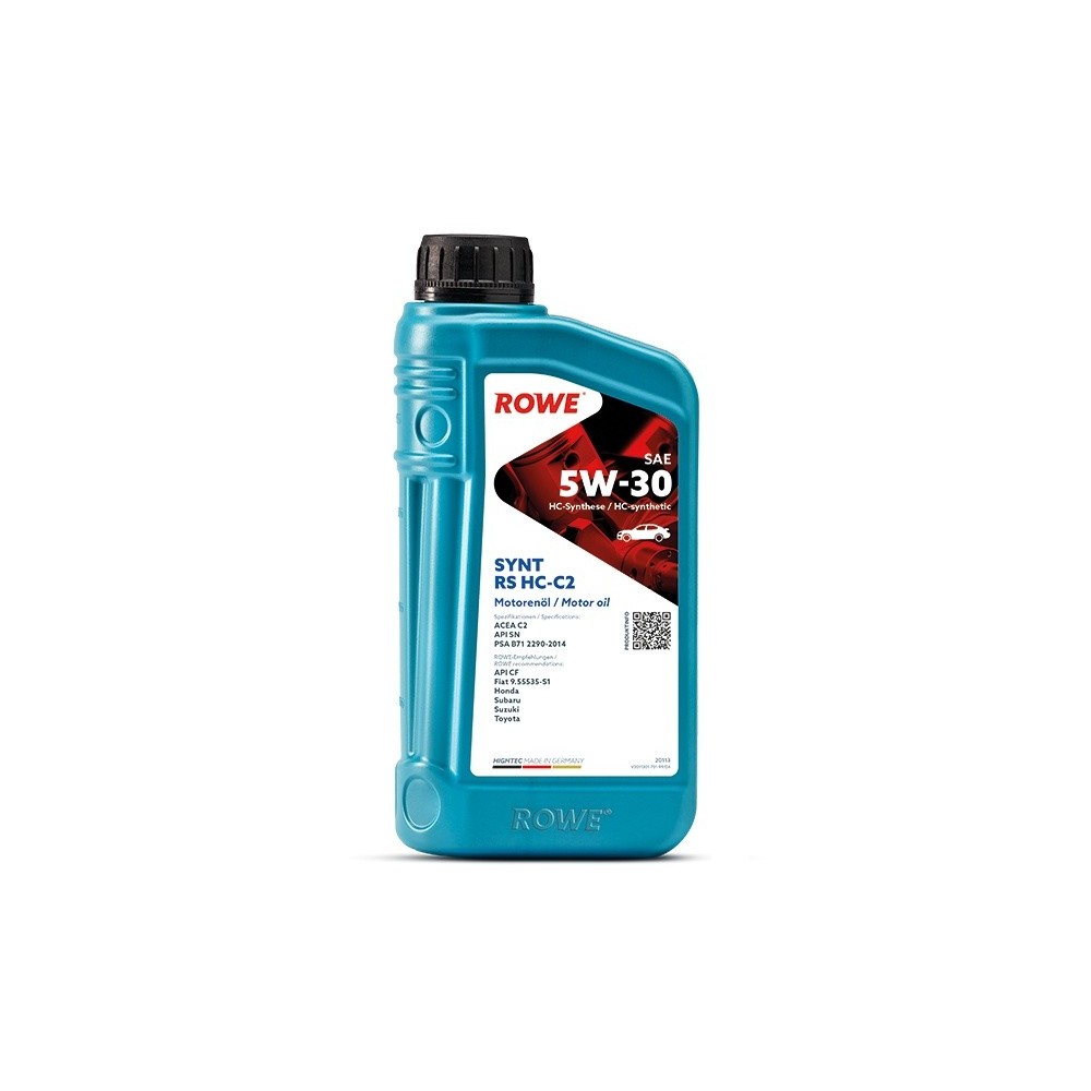 Engine oil ROWE 5W30 HIGHTEC SYNT RS HC-C2 1L