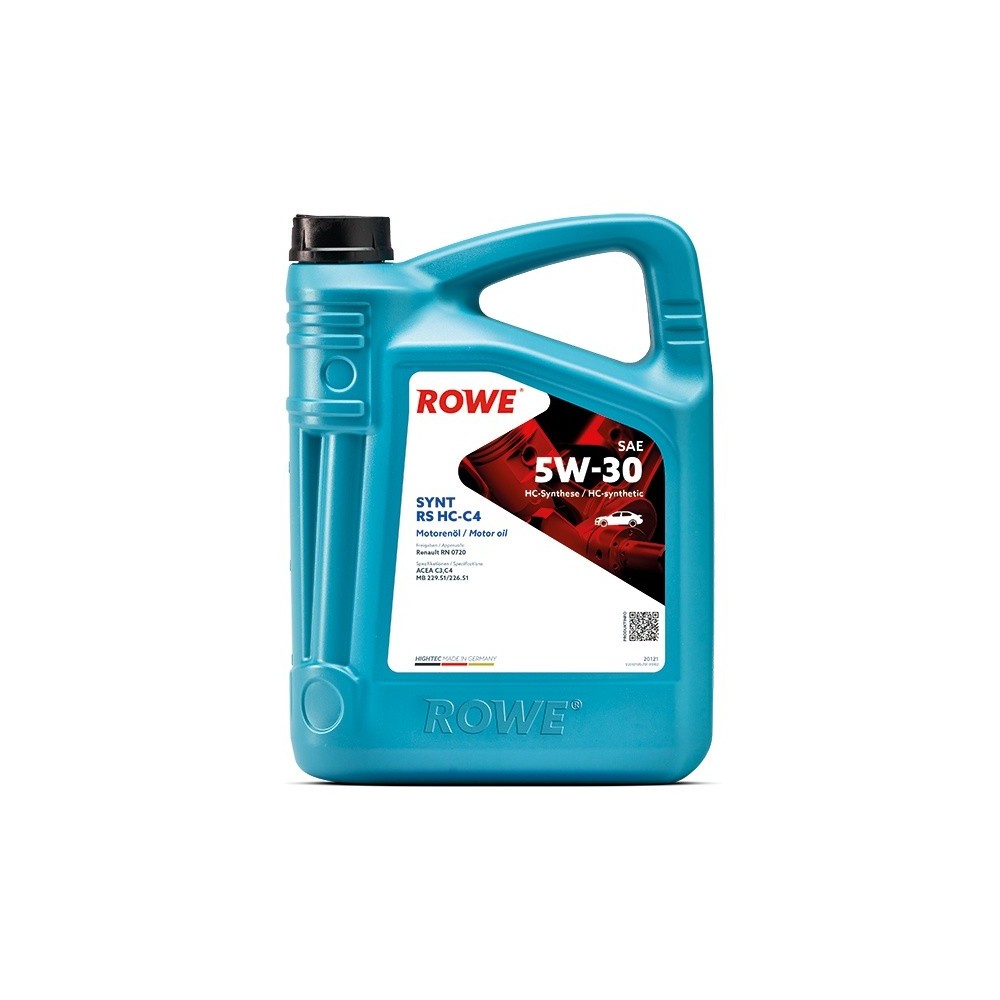 Engine oil ROWE 5W30 HIGHTEC SYNT RS HC-C4 5L