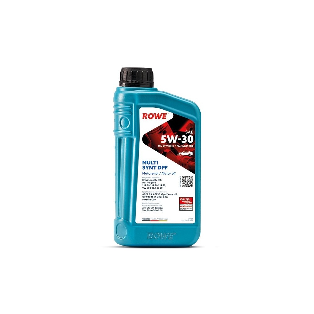 Engine oil ROWE 5W30 HIGHTEC MULTI SYNT DPF 1L