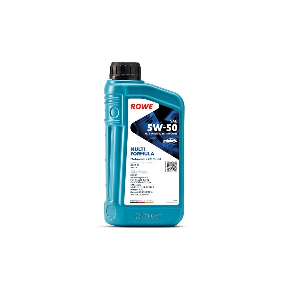 Engine oil ROWE 5W50 HIGHTEC MULTI FORMULA 1L