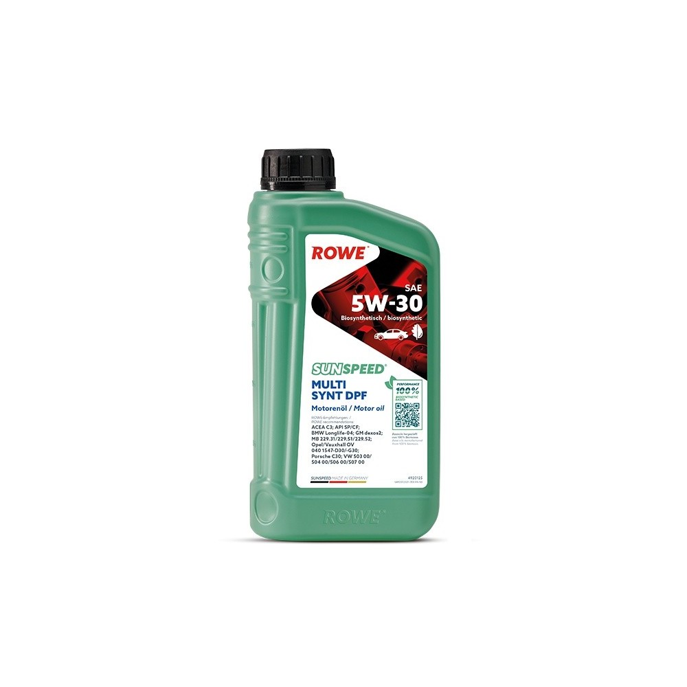 Engine oil ROWE 5W30 SUNSPEED MULTI SYNT DPF 1L