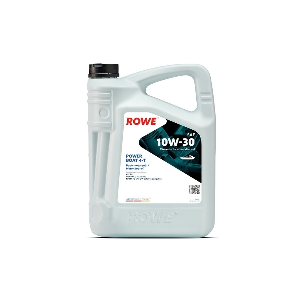 Engine oil ROWE 10W30 HIGHTEC POWER BOAT 4-T 5L
