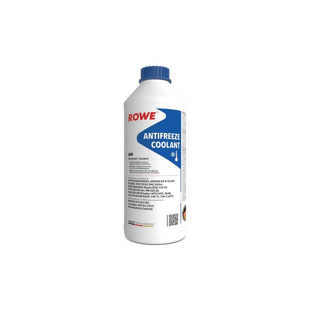 Coolant ROWE HIGHTEC ANTIFREEZE COOLANT AN 1.5L