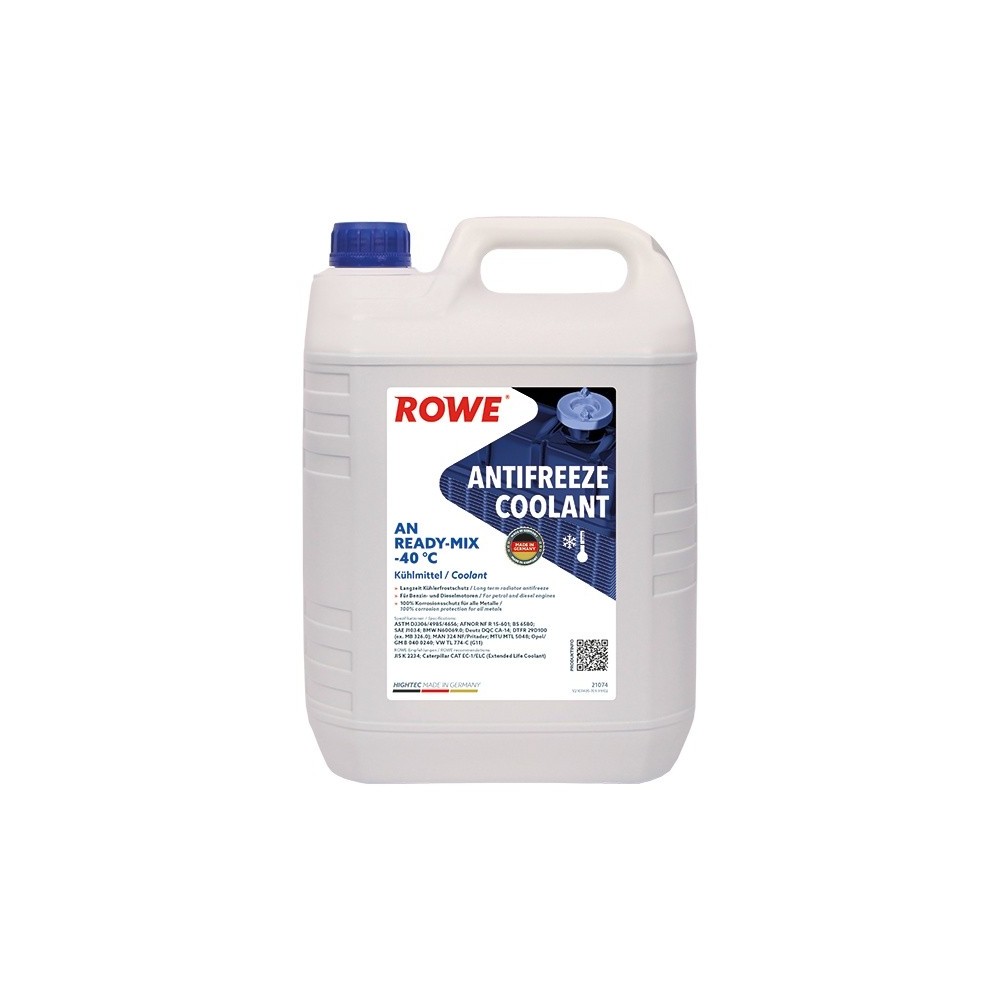 Coolant ROWE HIGHTEC ANTIFREEZE COOLANT AN READY-MIX -40 °C 5L