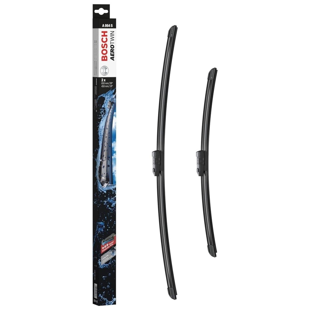 Bosch Aerotwin Flat Wiper Blade Set A864S
