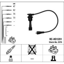 Ignition Cable Kit NGK 2570