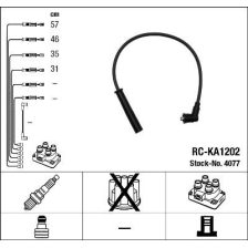 Ignition Cable Kit NGK 4077