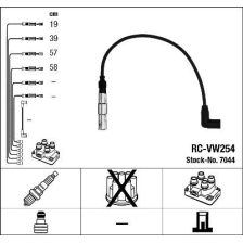 Ignition Cable Kit NGK 7044