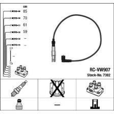 Ignition Cable Kit NGK 7302