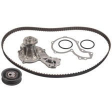 FEBI Timing Belt Kit with Water Pump and Pulley for OE-Quality Engine Performance and Reliability