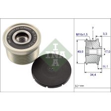 Alternator Freewheel Clutch Schaeffler INA 535 0164 10