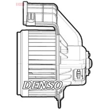 Interior Blower DENSO DEA23019