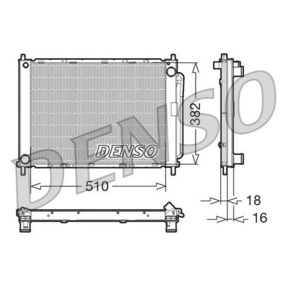 Cooling Module DENSO DRM23100