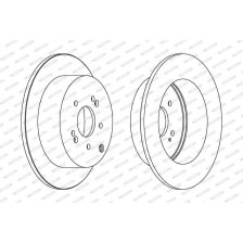 Brake Disc FERODO DDF1671C