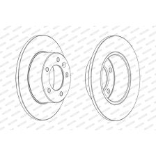 Brake Disc FERODO DDF1975C