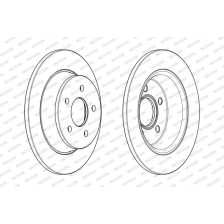 Brake Disc FERODO DDF2058C