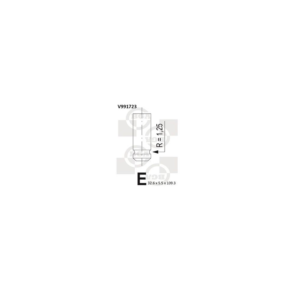 Inlet Valve BGA V991723