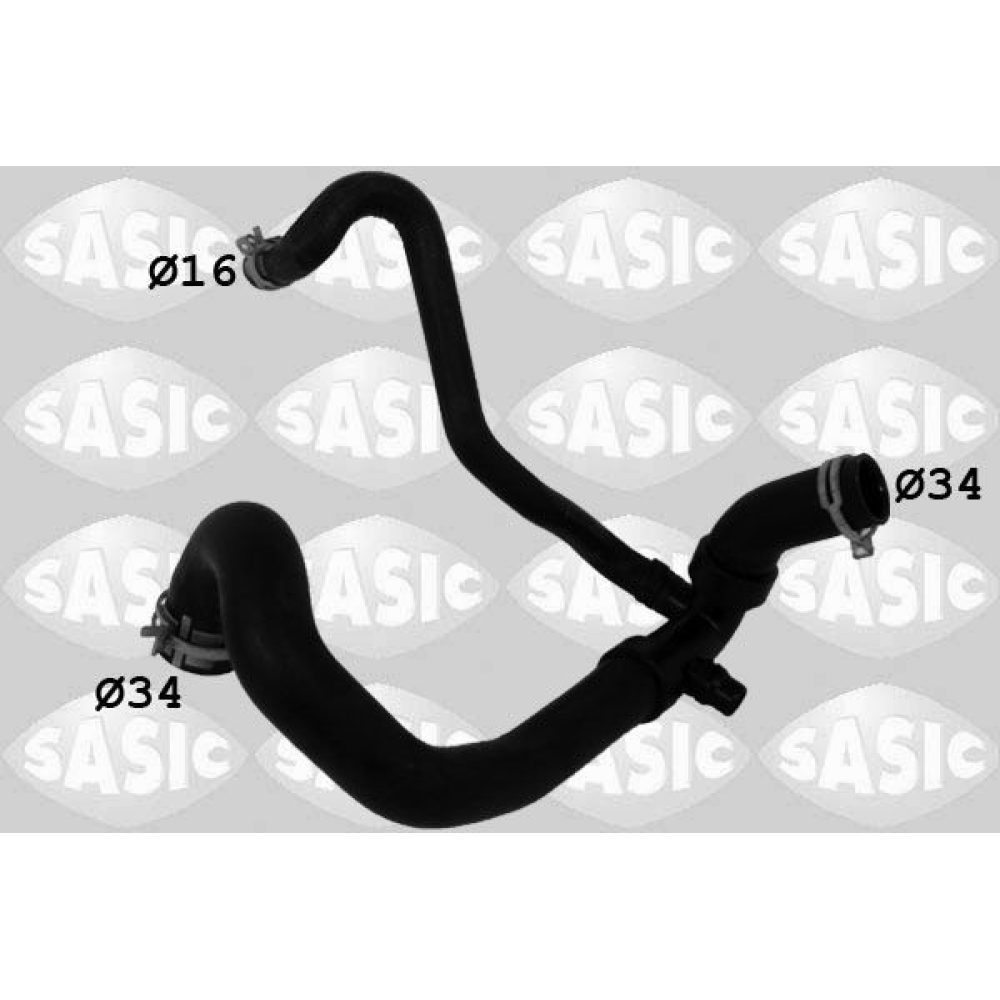Radiator Hose SASIC 3400199